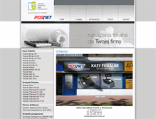 Tablet Screenshot of posnet.waw.pl